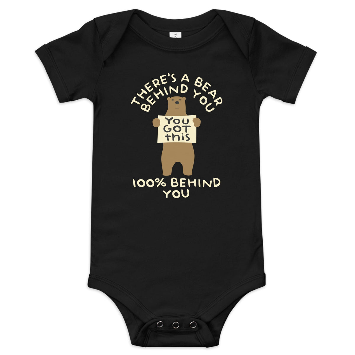 There's A Bear Behind You, 100% Behind You Kid's Onesie