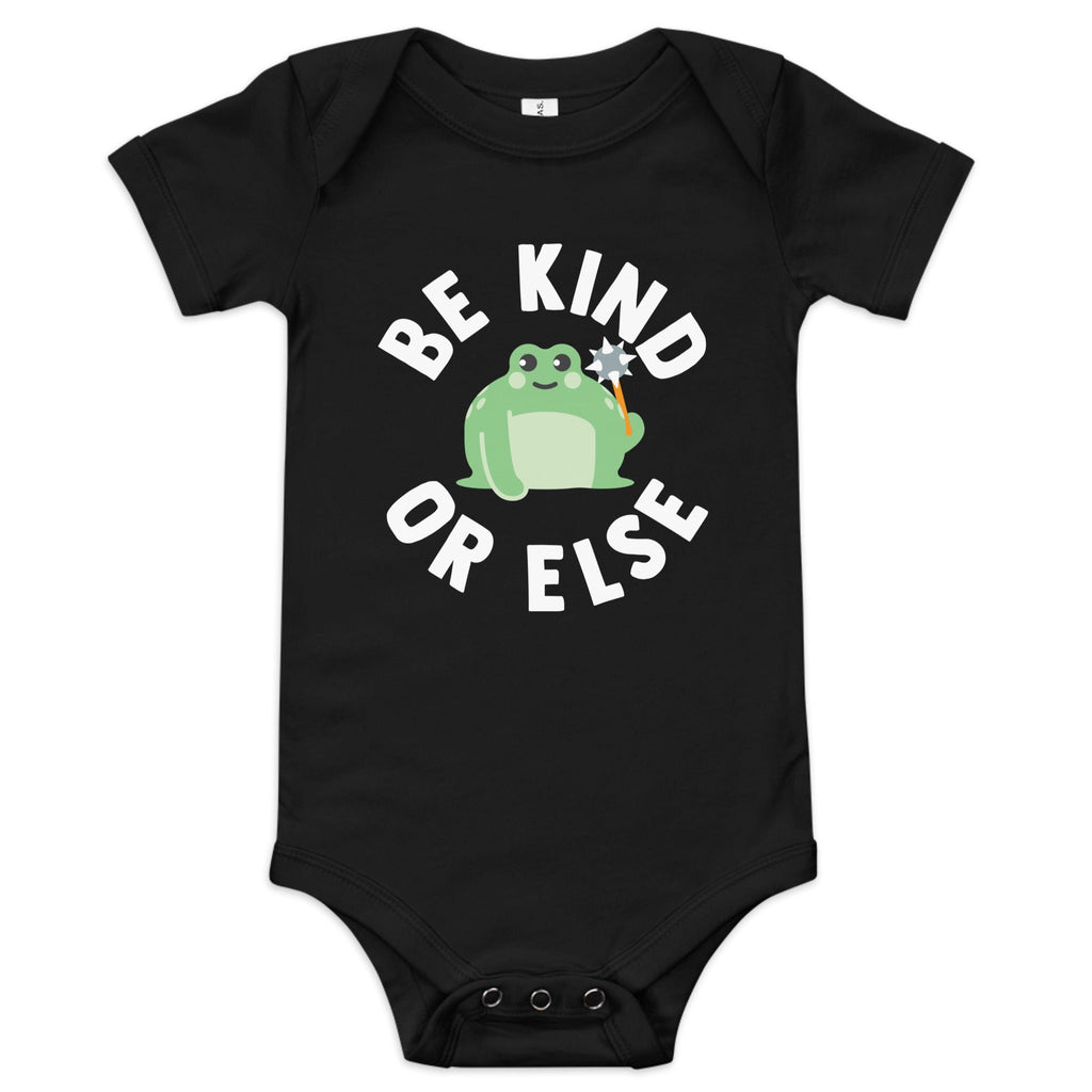 Be Kind Or Else Kid's Onesie