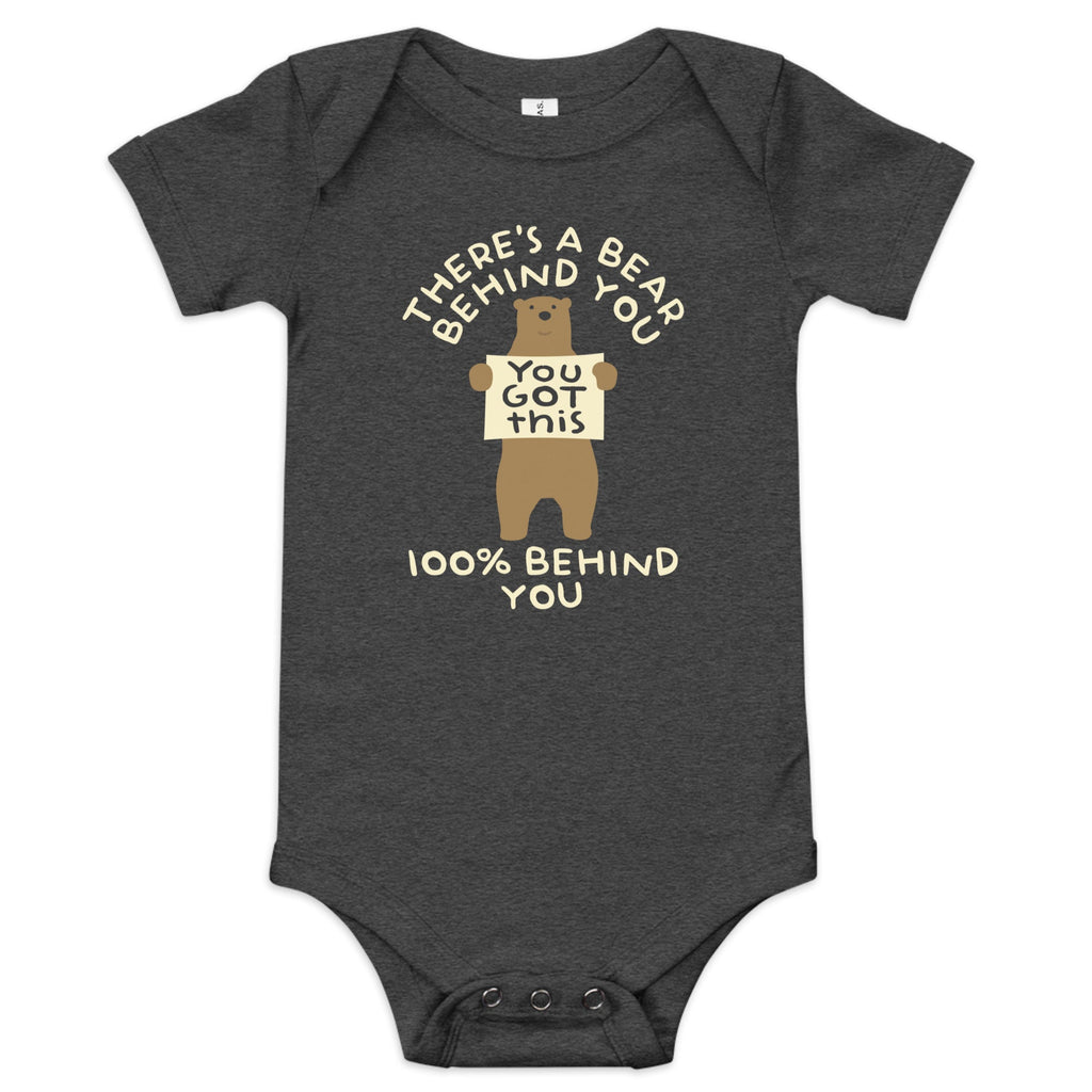There's A Bear Behind You, 100% Behind You Kid's Onesie