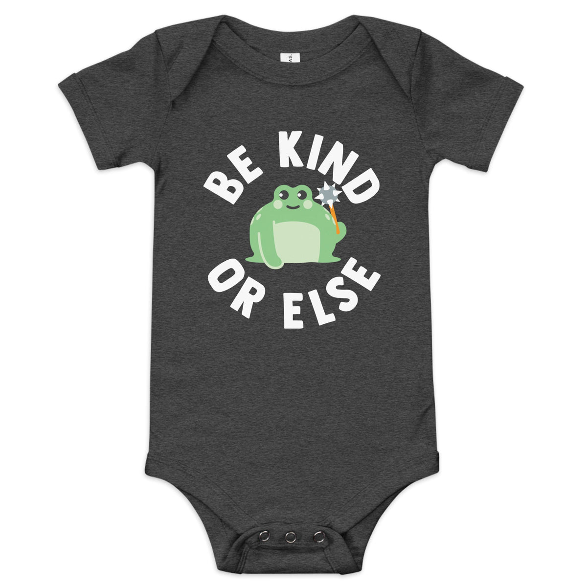 Be Kind Or Else Kid's Onesie
