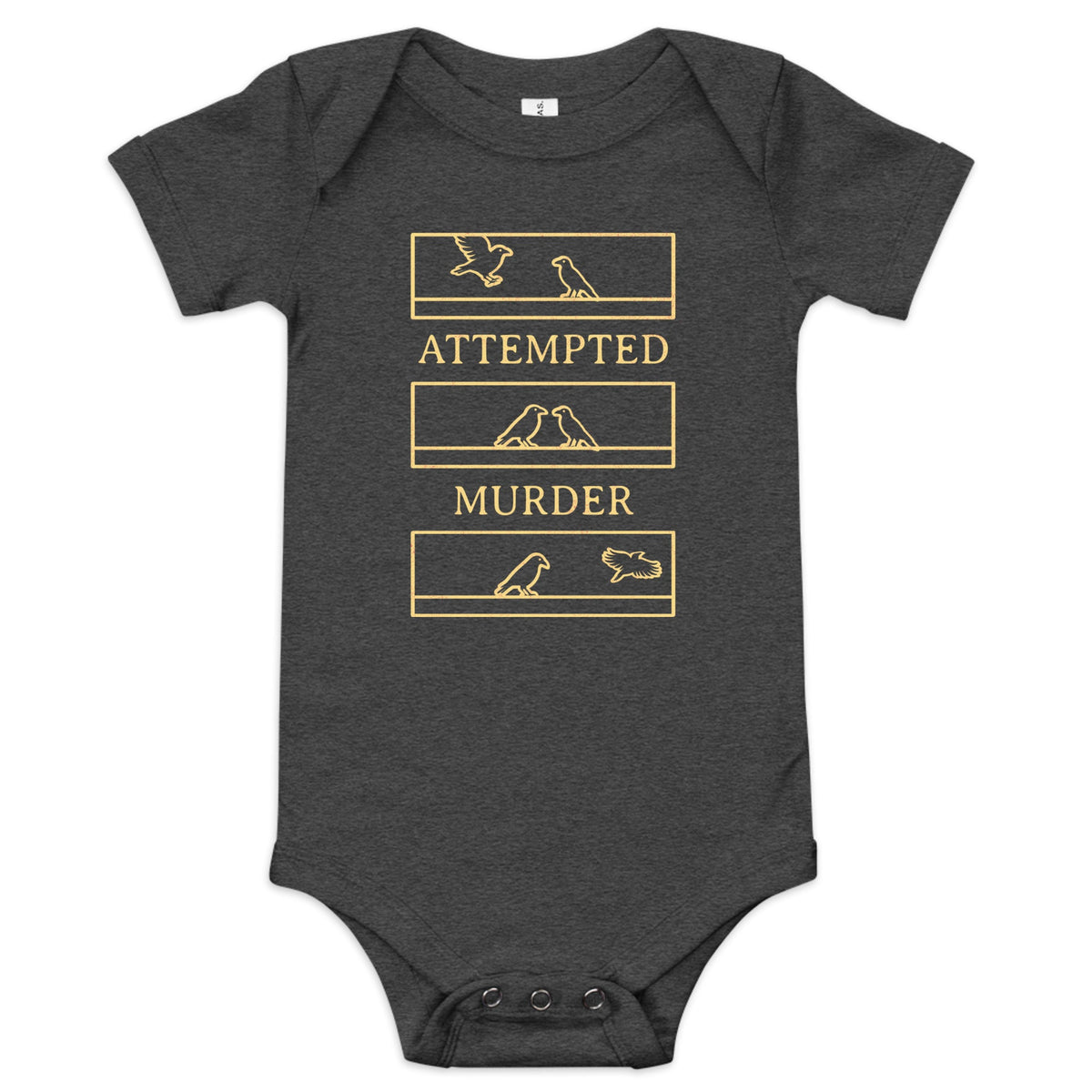 Attempted Murder Kid's Onesie
