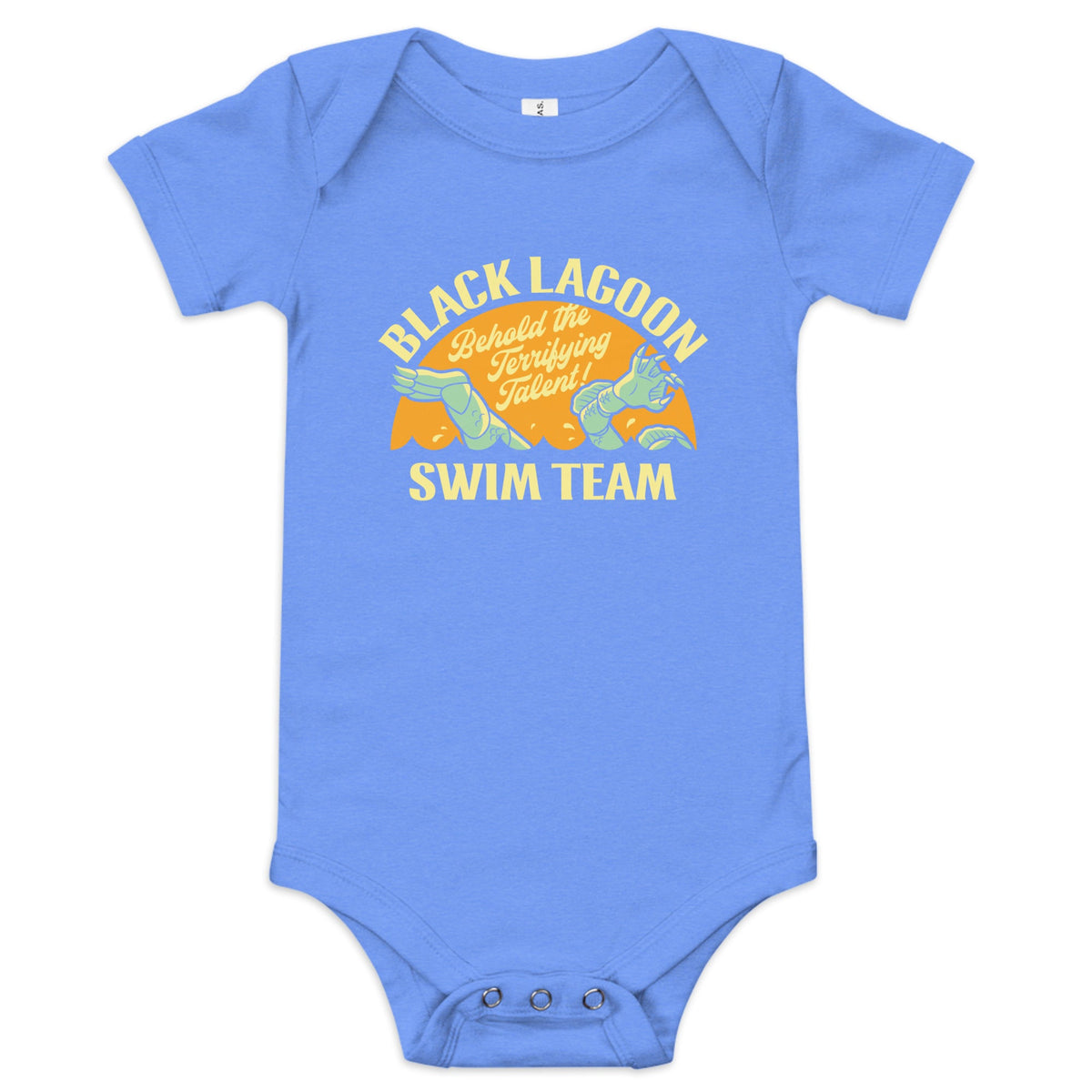 Black Lagoon Swim Team Kid's Onesie