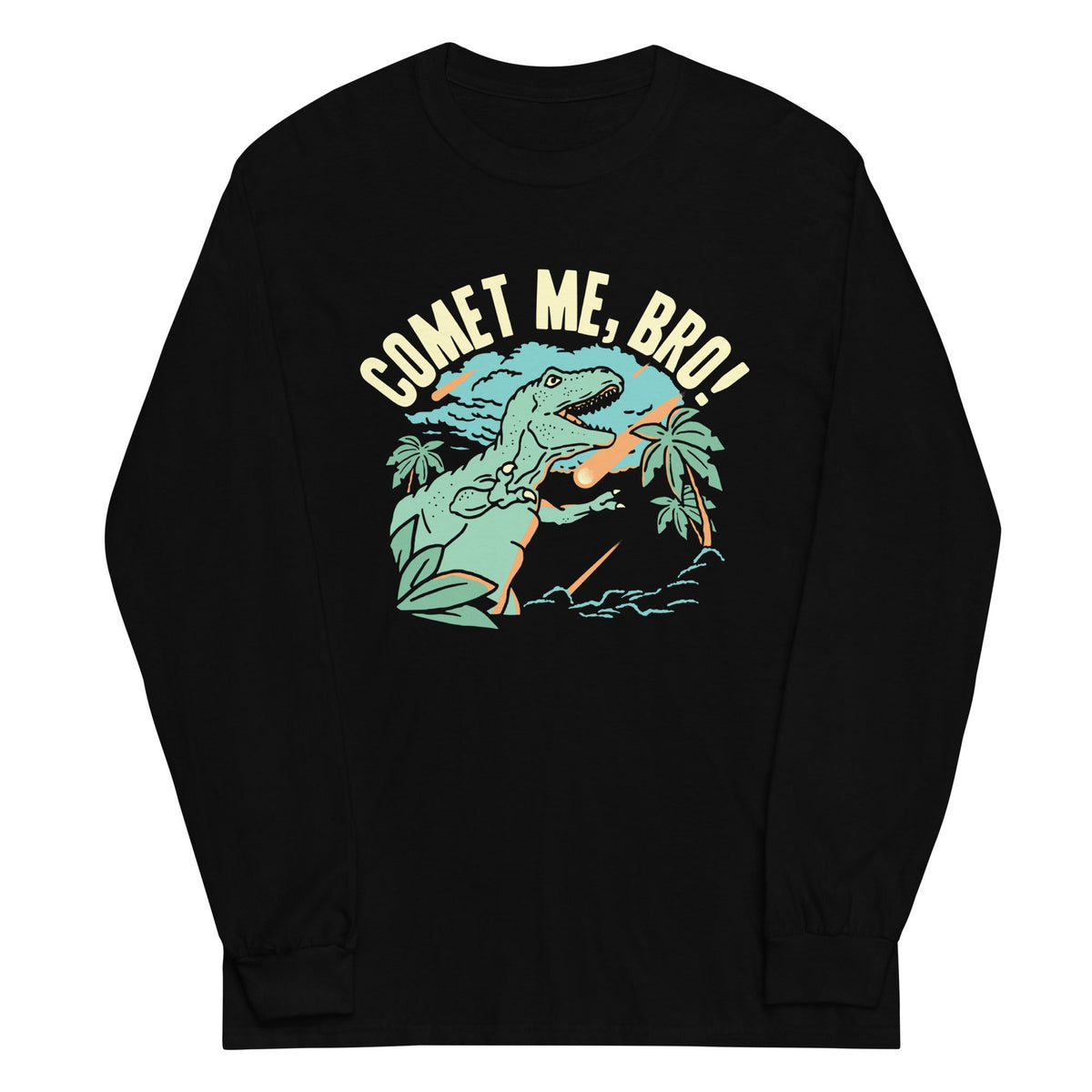 Comet Me, Bro! Unisex Long Sleeve Tee product image 3