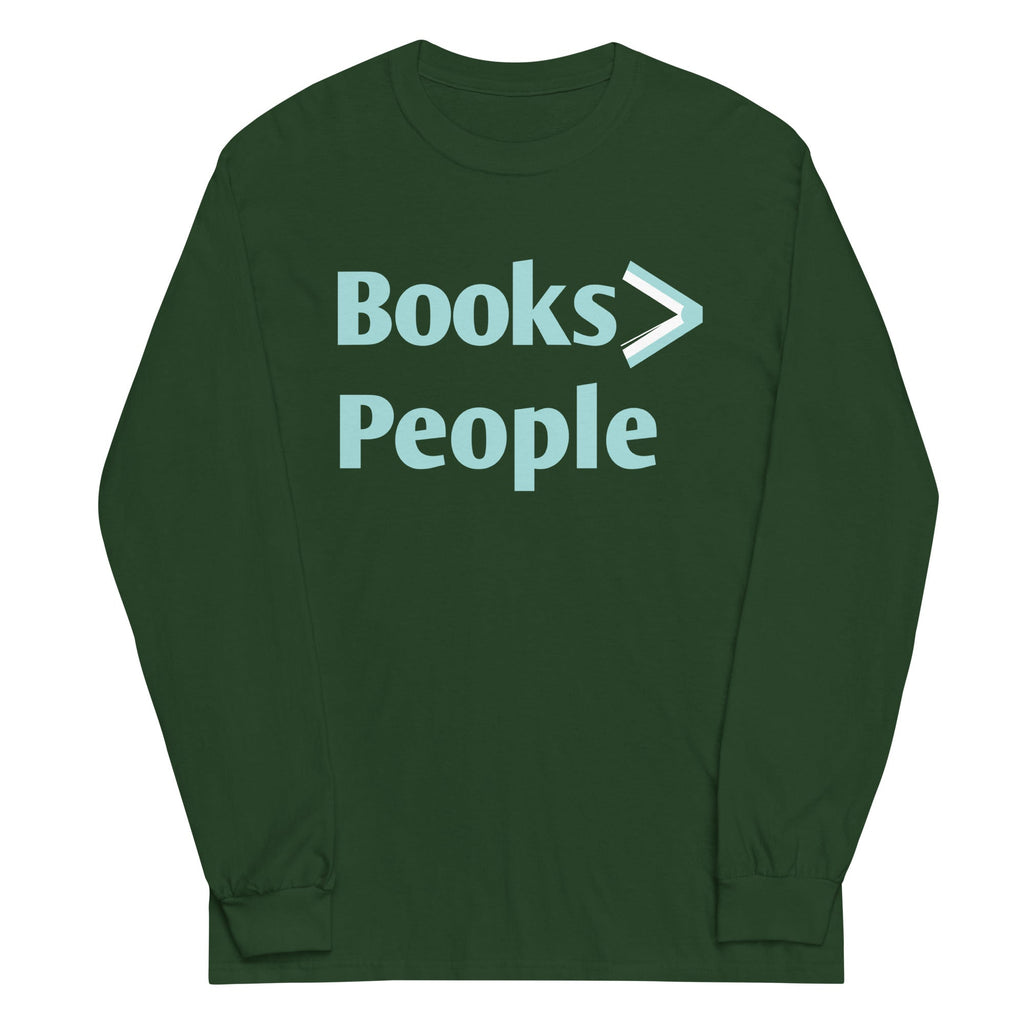 Books>People Unisex Long Sleeve Tee product image 3