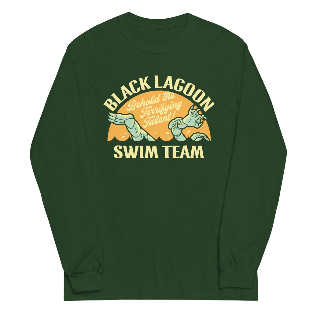 Black Lagoon Swim Team Unisex Long Sleeve Tee product image 4