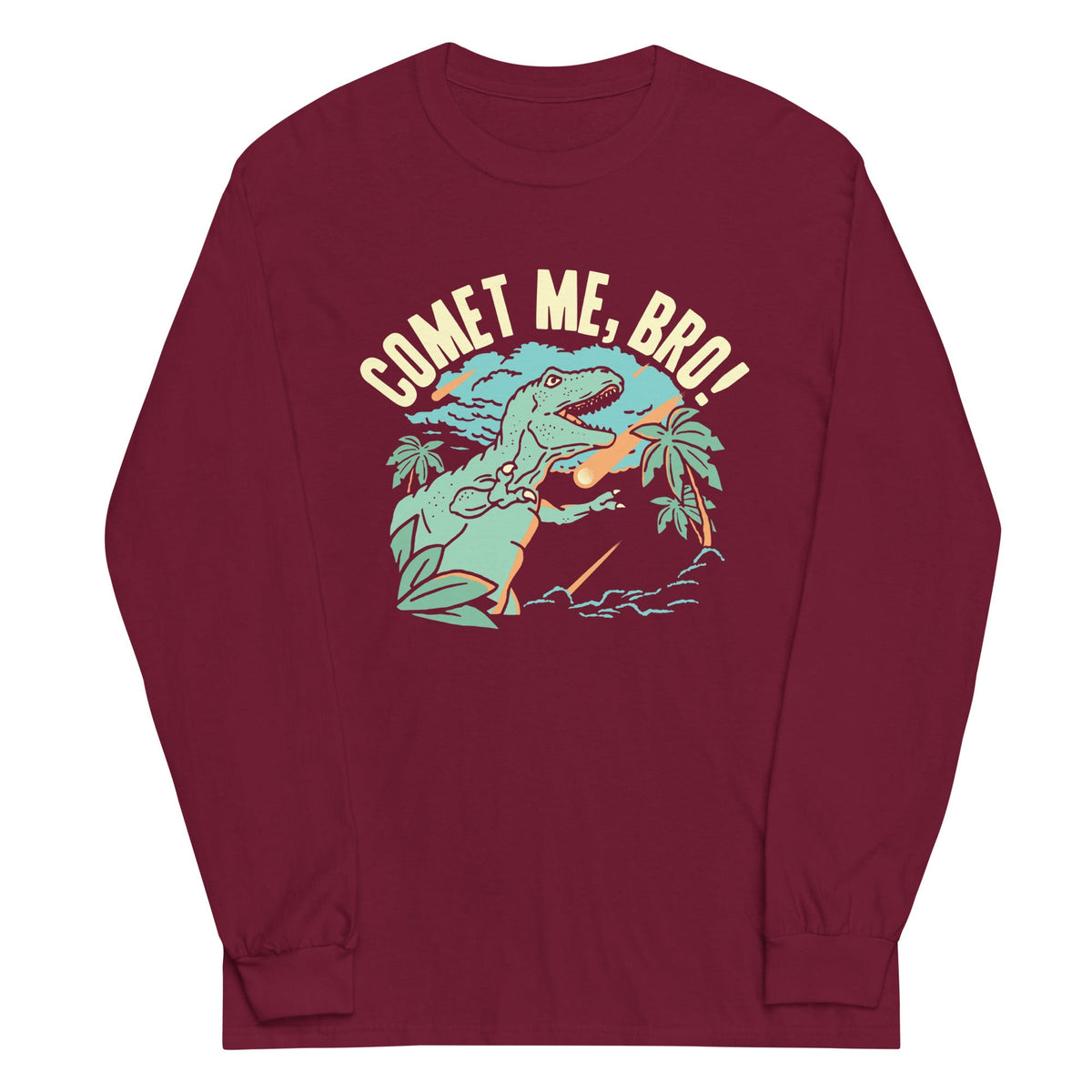 Comet Me, Bro! Unisex Long Sleeve Tee product image 4
