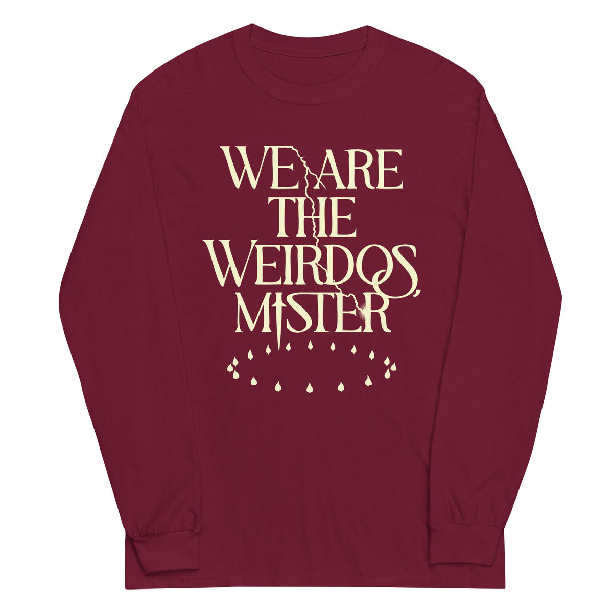 We Are The Weirdos, Mister Unisex Long Sleeve Tee product image 4