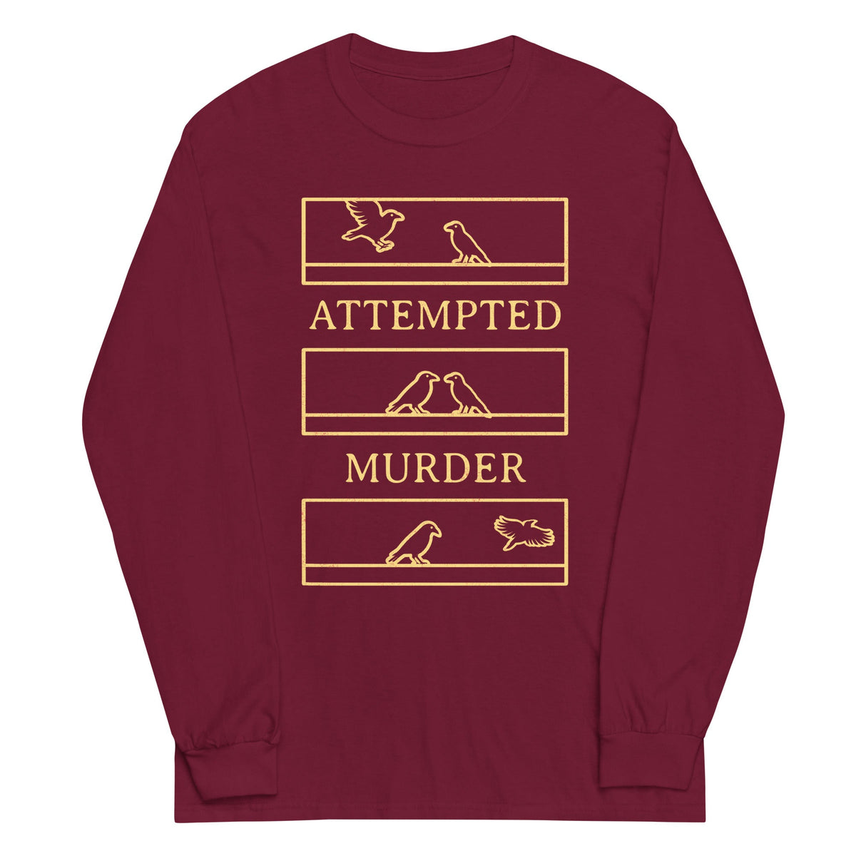 Attempted Murder Unisex Long Sleeve Tee product image 3