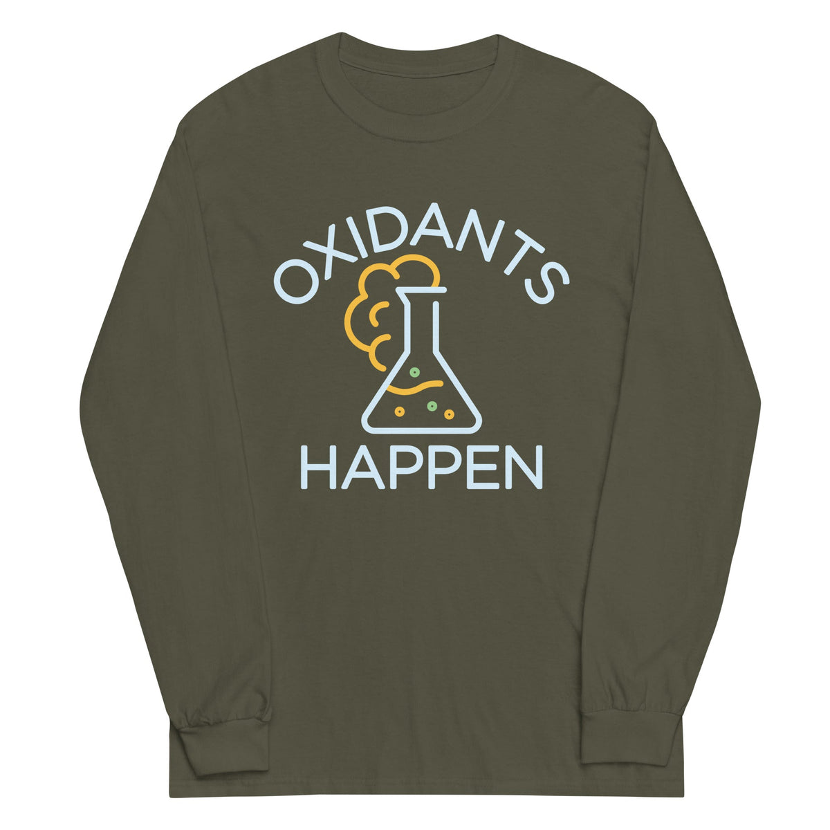 Oxidants Happen Unisex Long Sleeve Tee product image 6