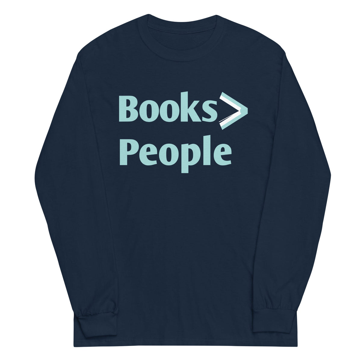 Books>People Unisex Long Sleeve Tee product image 1