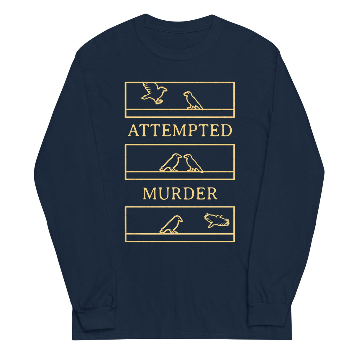 Attempted Murder Unisex Long Sleeve Tee product image 2