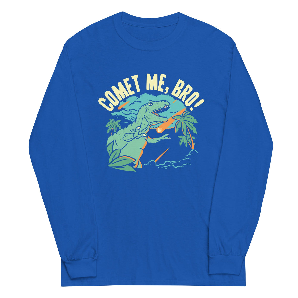 Comet Me, Bro! Unisex Long Sleeve Tee product image 6