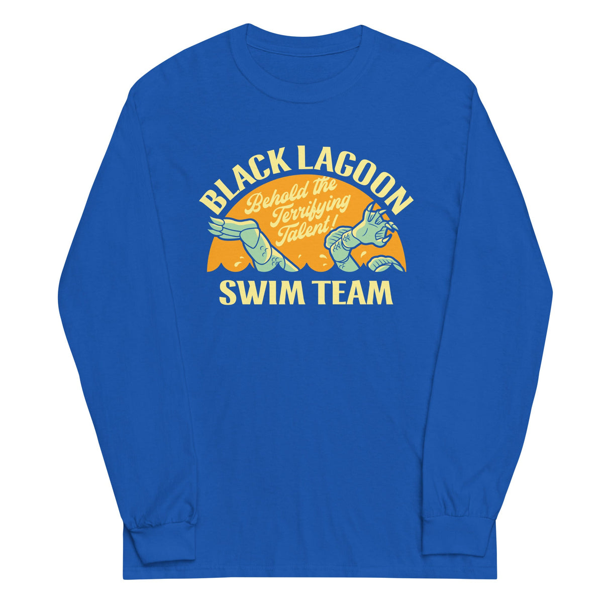 Black Lagoon Swim Team Unisex Long Sleeve Tee product image 5