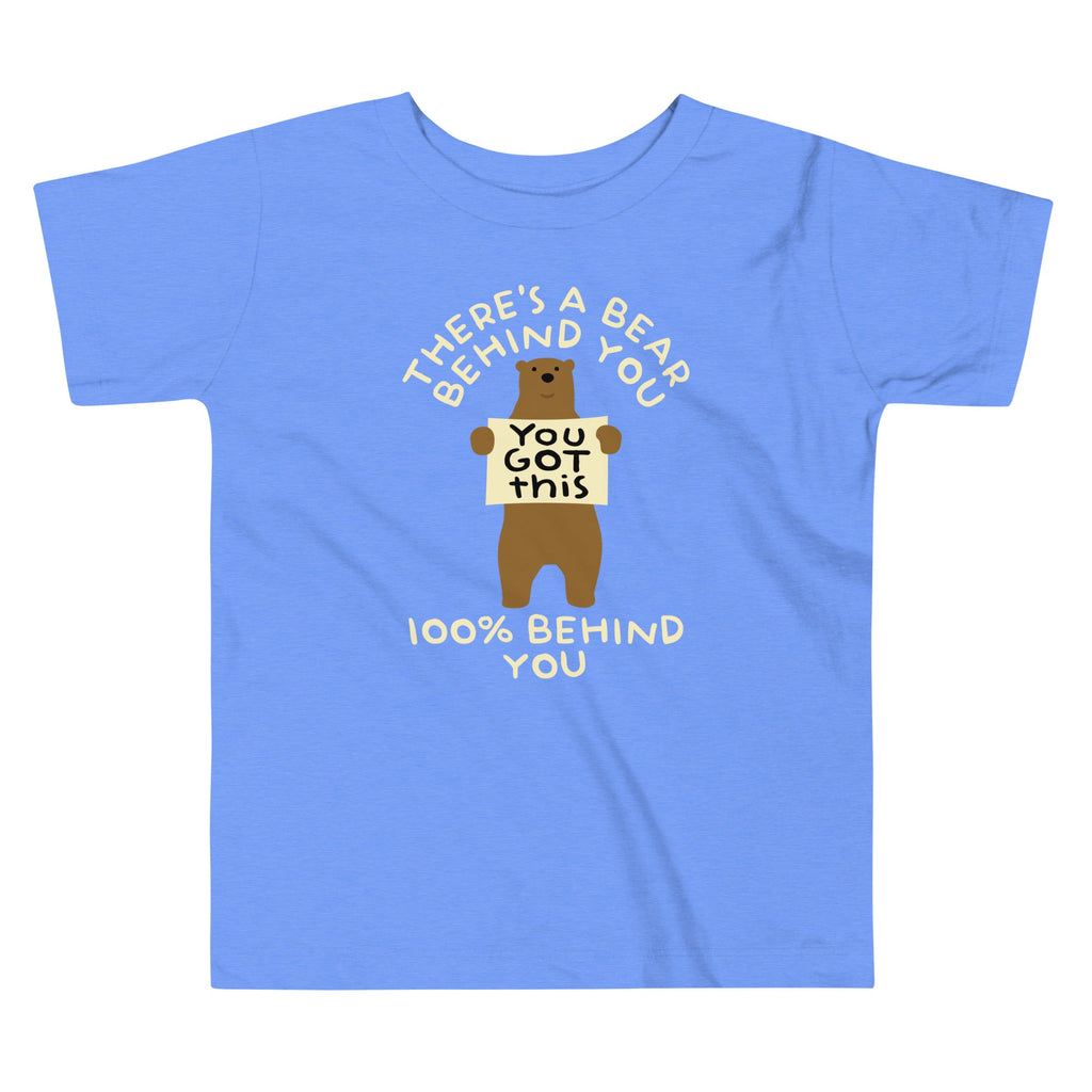 There's A Bear Behind You, 100% Kid's Toddler Tee product image 2