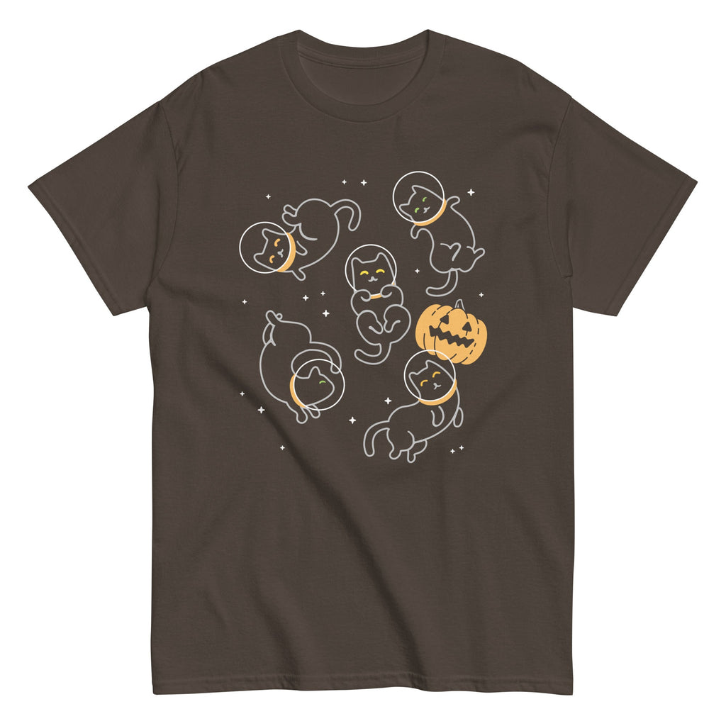 Cat Halloween In Space Men's Classic Tee product image 5