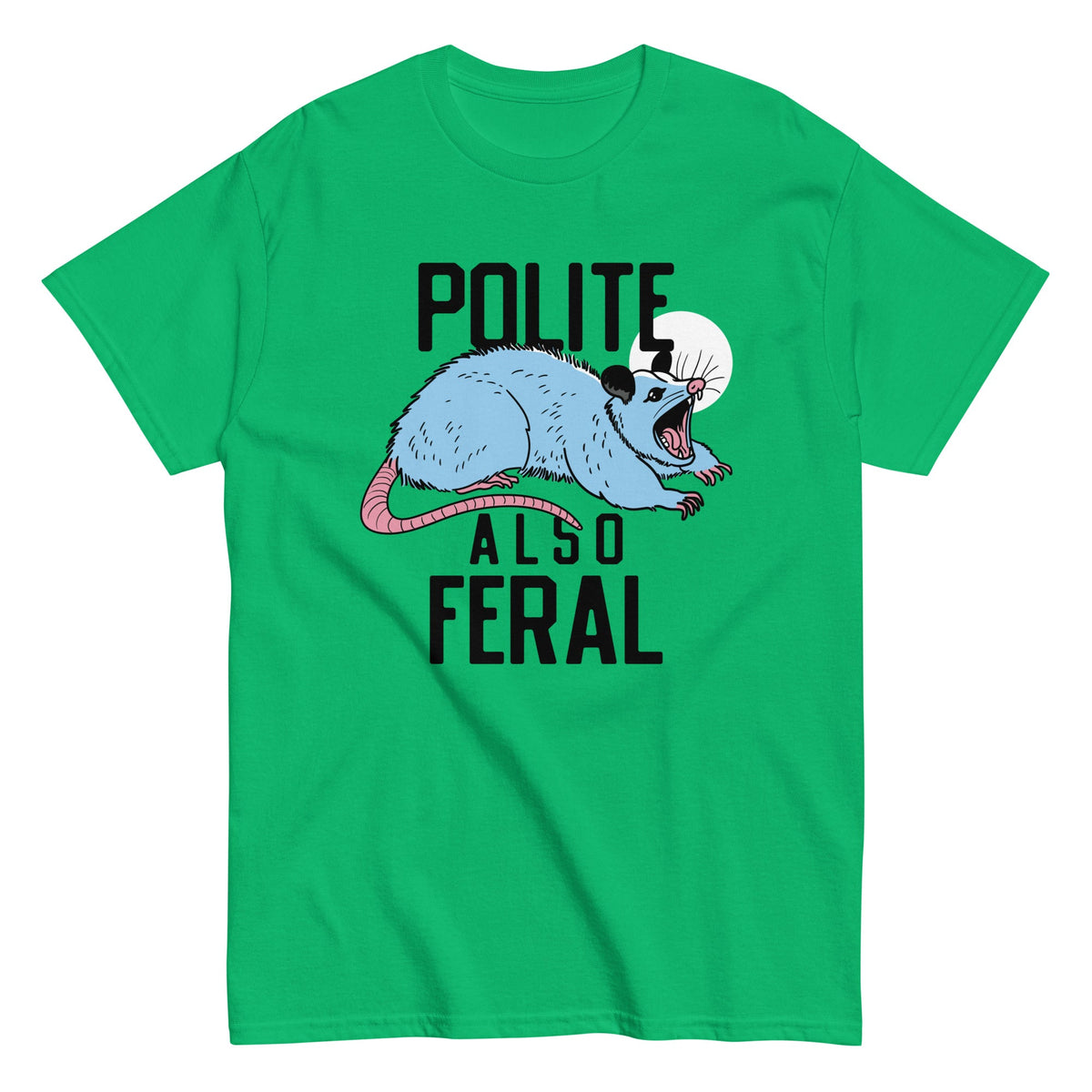 Polite Also Feral Men's Classic Tee product image 4