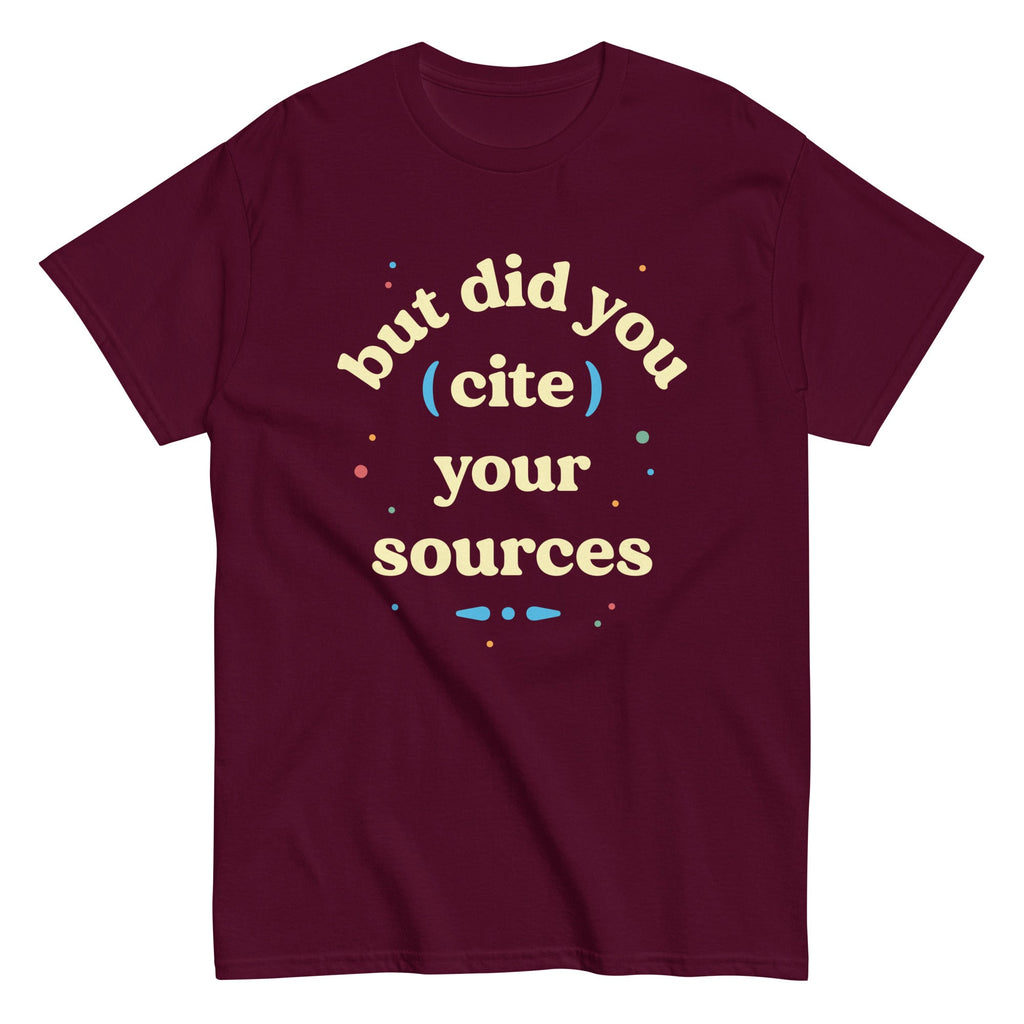 But Did You Cite Your Sources Men's Classic Tee product image 2