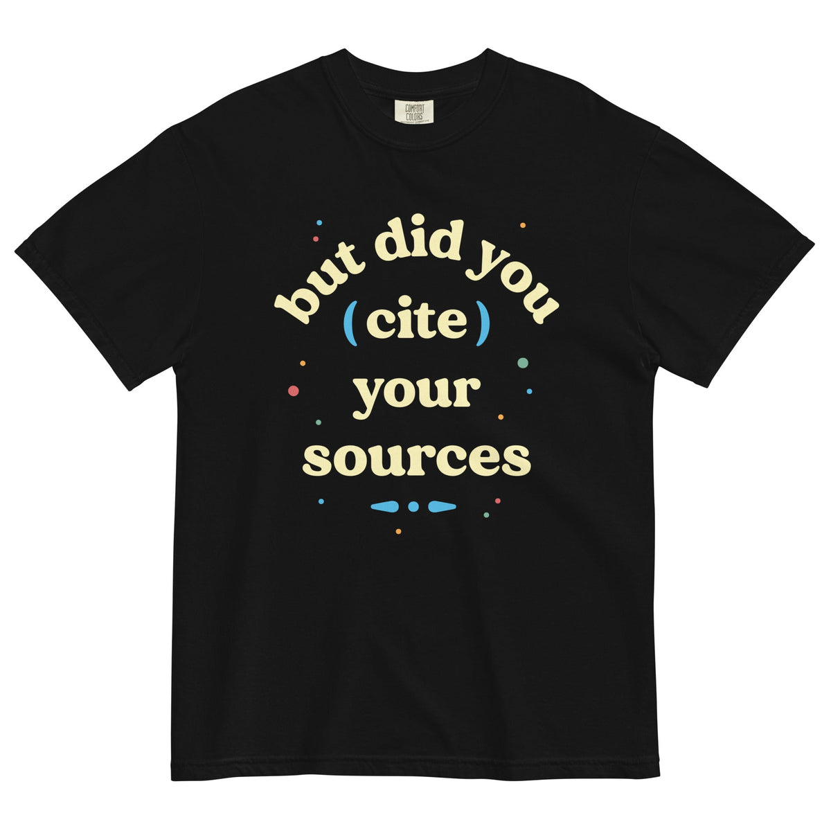 But Did You Cite Your Sources Men's Relaxed Fit Tee product image 3