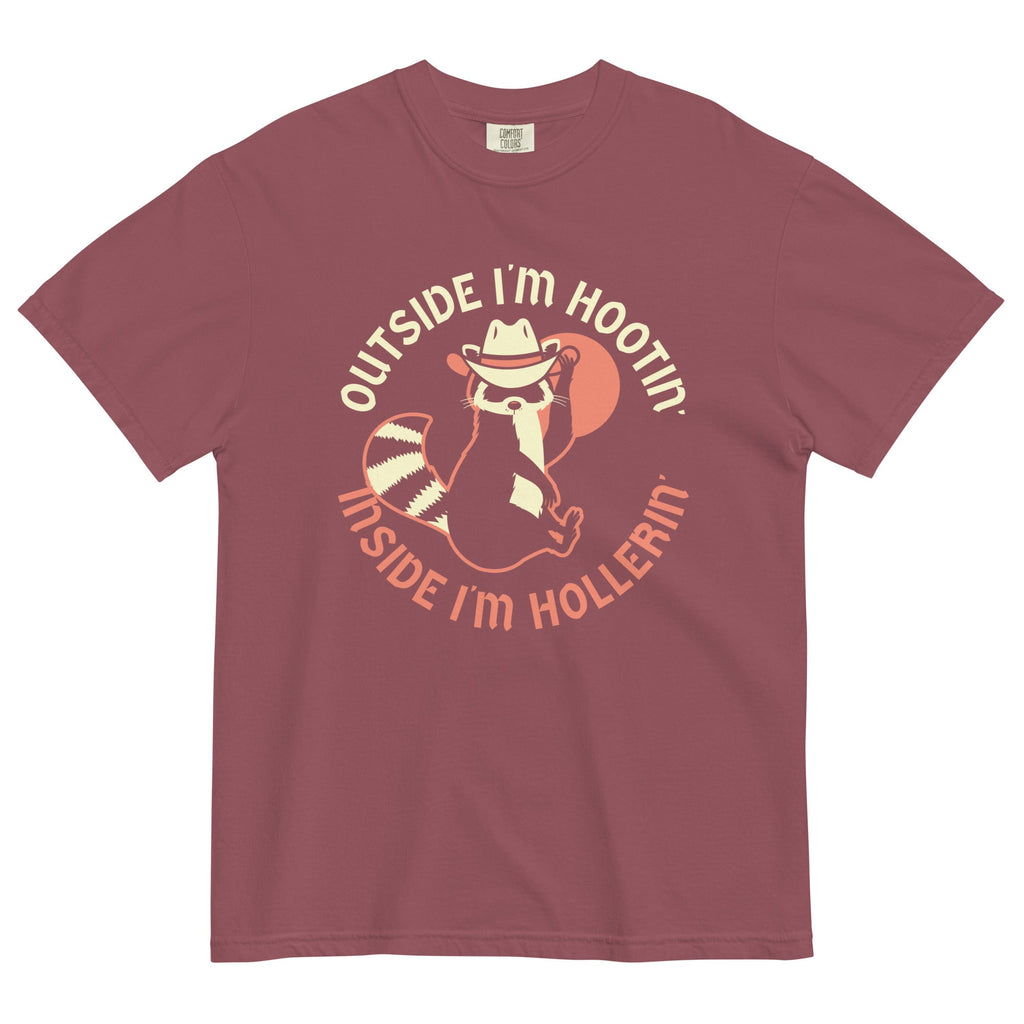 Outside I'm Hootin' Inside I'm Hollerin' Men's Relaxed Fit product image 1