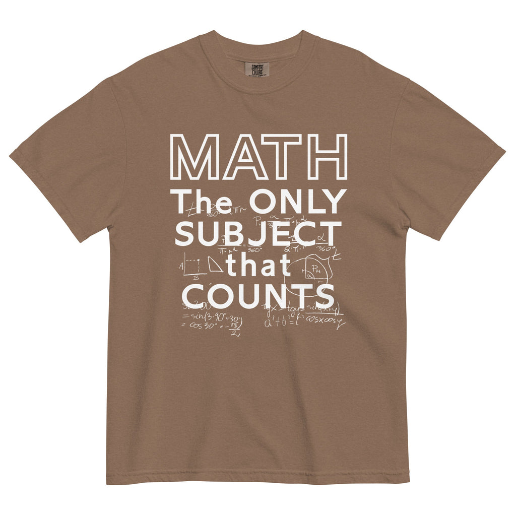 Math The Only Subject That Counts Men's Relaxed Fit Tee product image 6