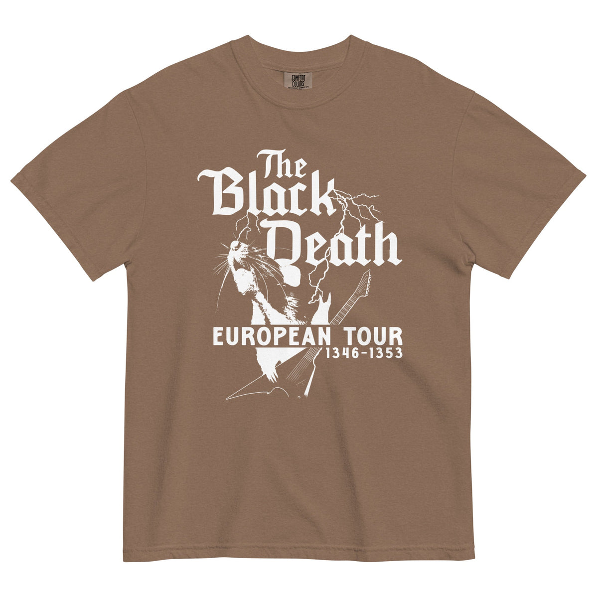 The Black Death European Tour Men's Relaxed Fit Tee product image 6
