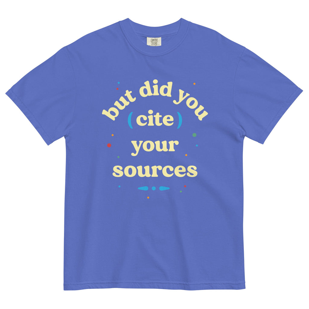 But Did You Cite Your Sources Men's Relaxed Fit Tee product image 6