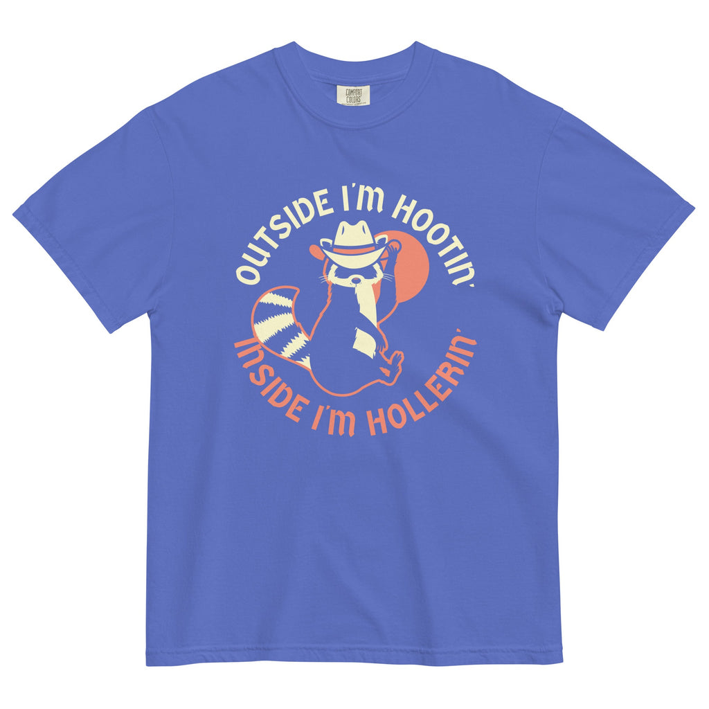 Outside I'm Hootin' Inside I'm Hollerin' Men's Relaxed Fit product image 5