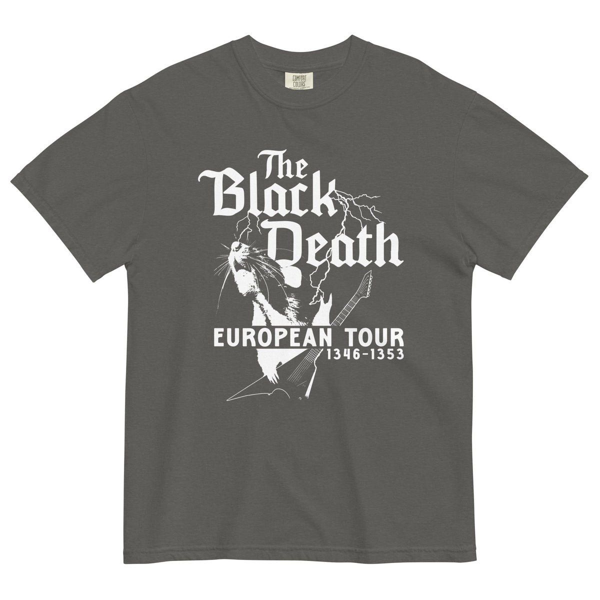 The Black Death European Tour Men's Relaxed Fit Tee product image 1