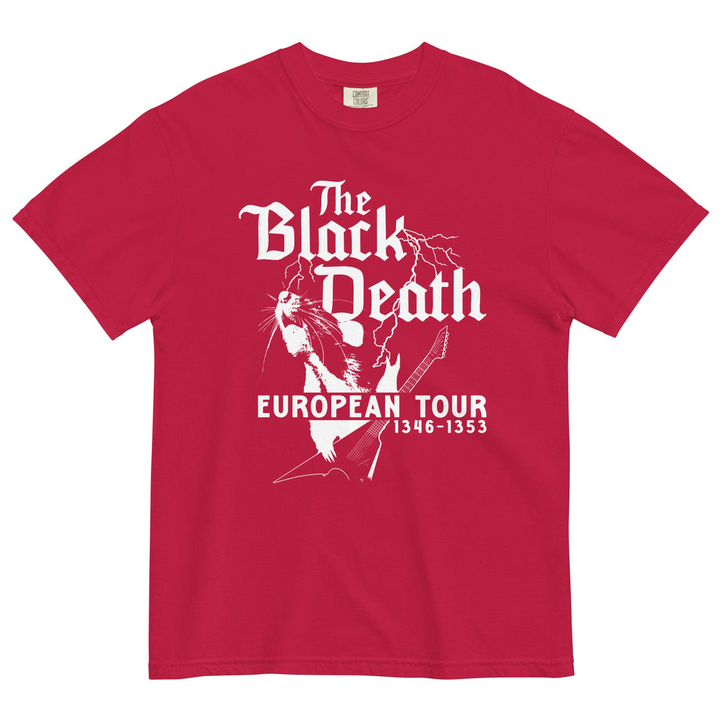 The Black Death European Tour Men's Relaxed Fit Tee product image 4