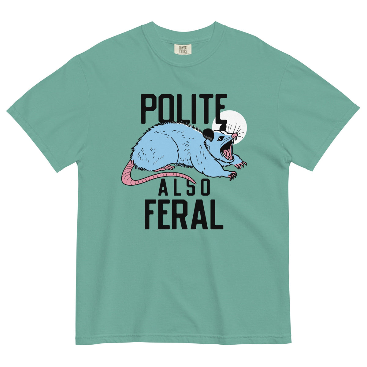 Polite Also Feral Men's Relaxed Fit Tee product image 4