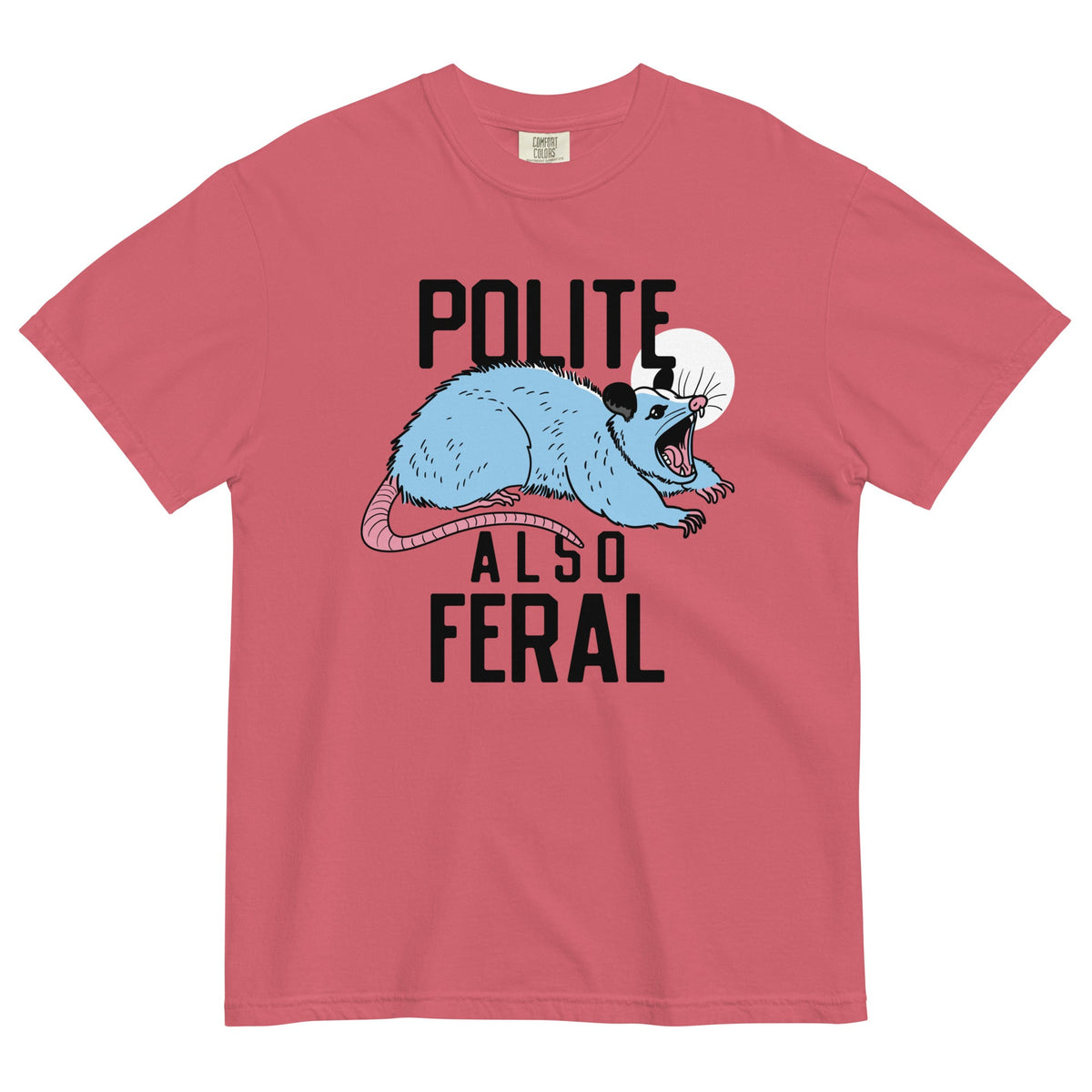 Polite Also Feral Men's Relaxed Fit Tee product image 6