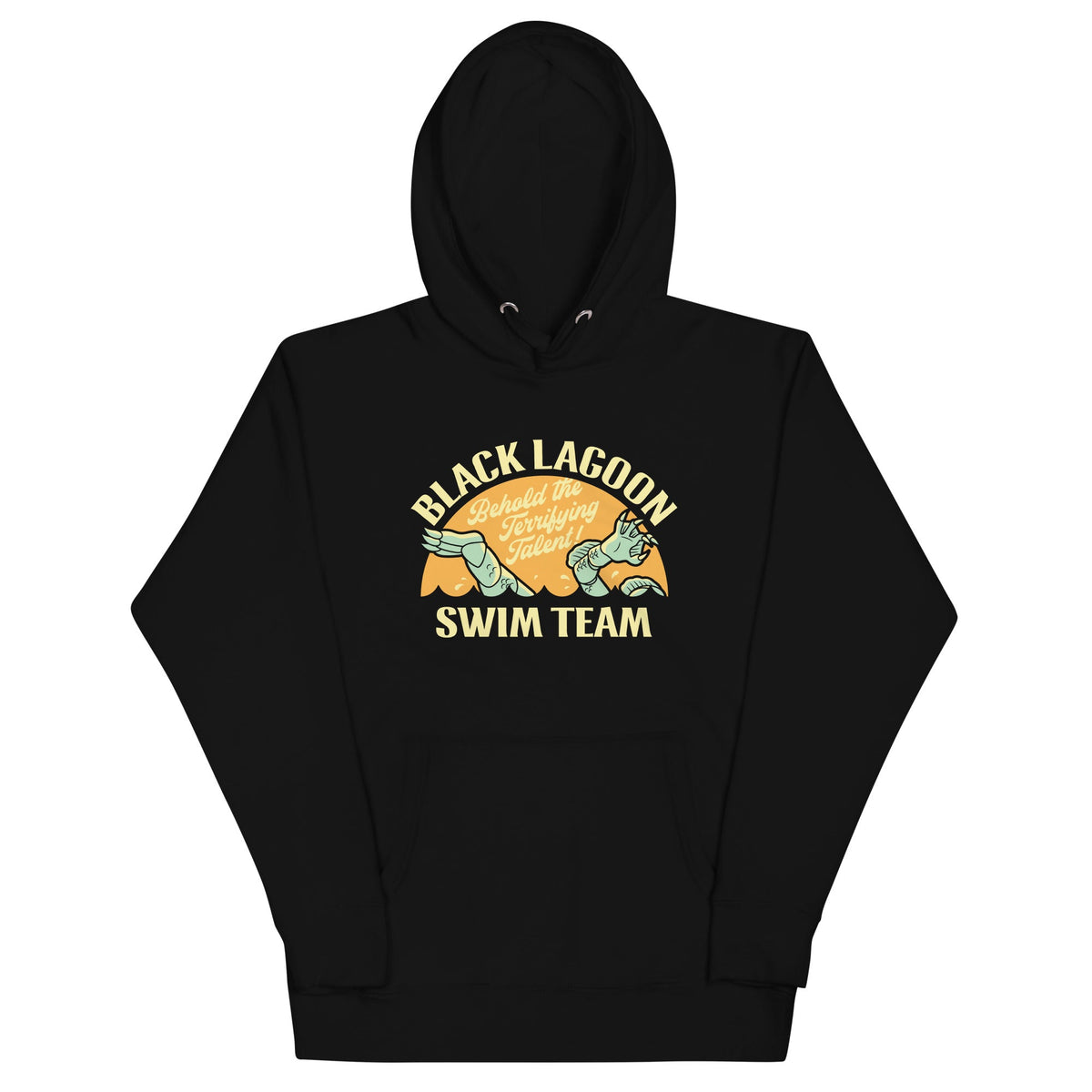 Black Lagoon Swim Team Unisex Hoodie product image 2