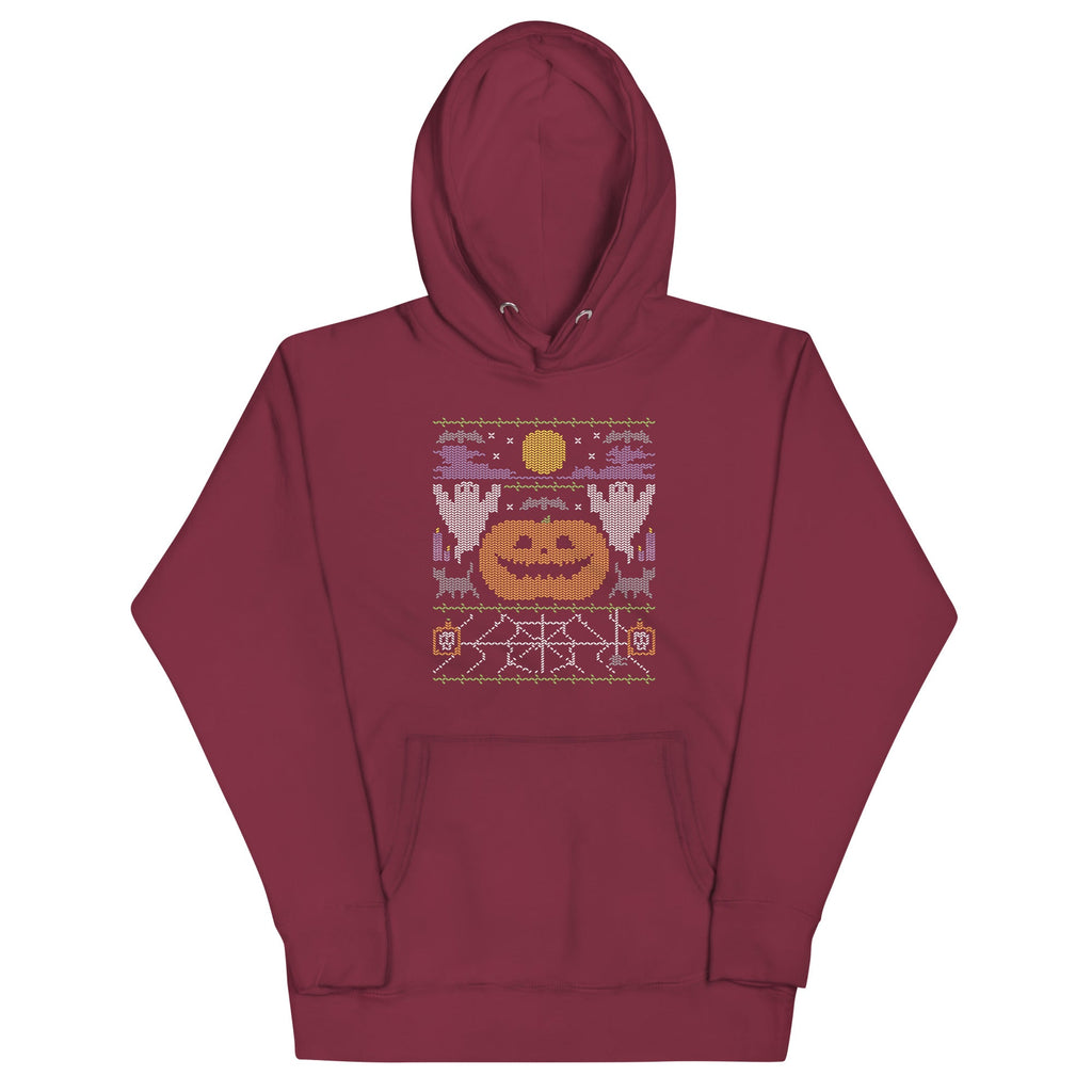 Ugly Halloween Sweater Unisex Hoodie product image 3