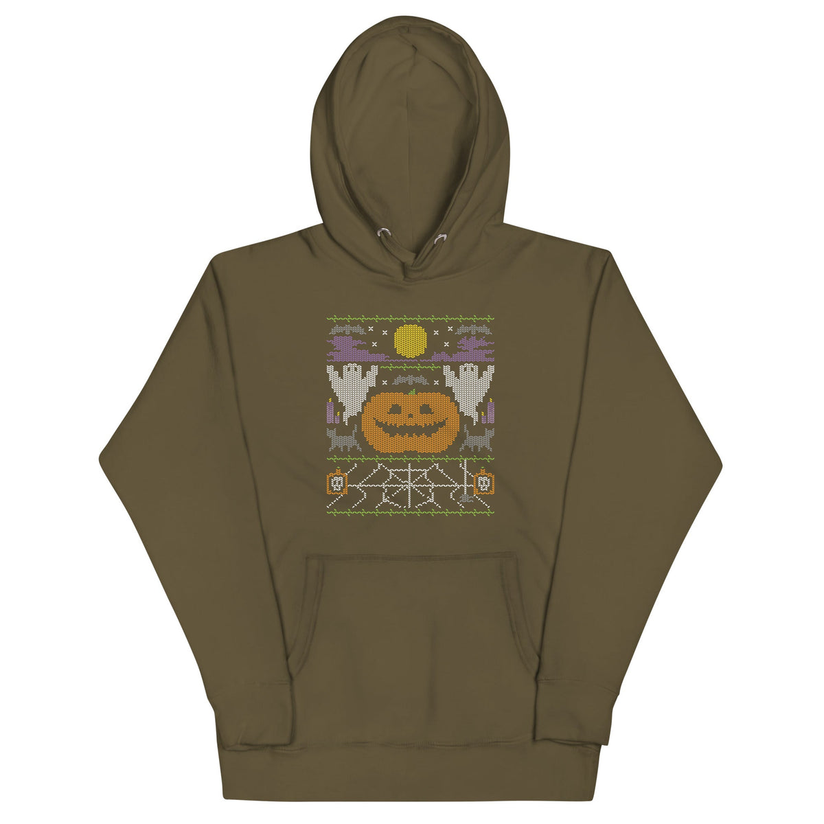 Ugly Halloween Sweater Unisex Hoodie product image 6
