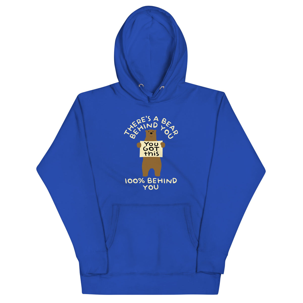 There's A Bear Behind You, 100% Unisex Hoodie product image 4