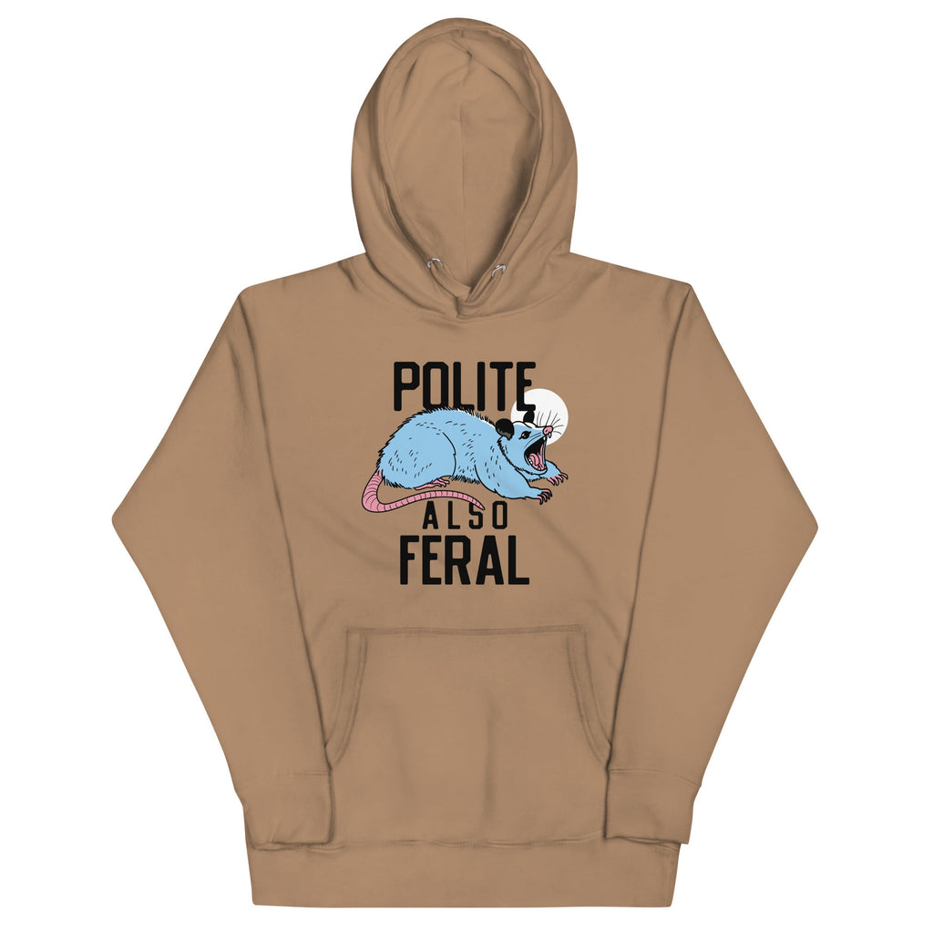 Polite Also Feral Unisex Hoodie product image 1