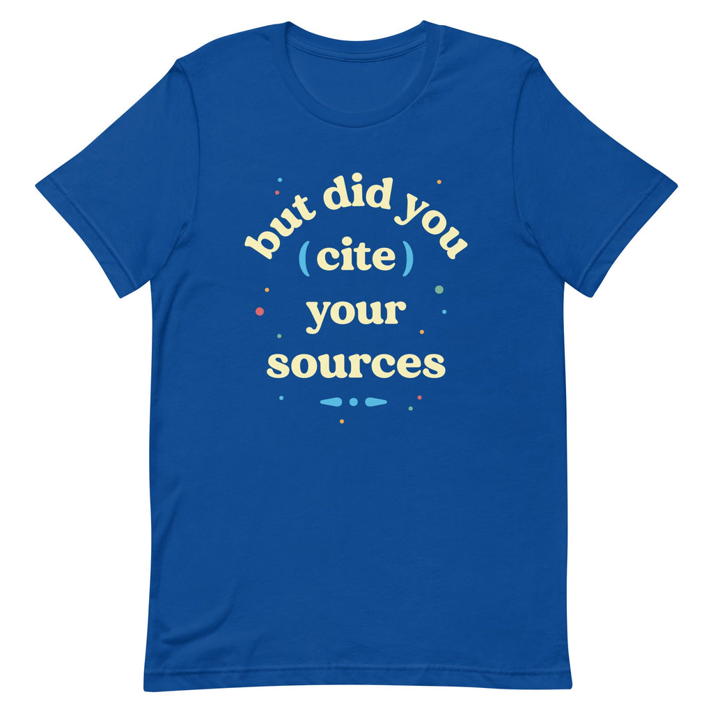 But Did You Cite Your Sources Men's Signature Tee product image 4