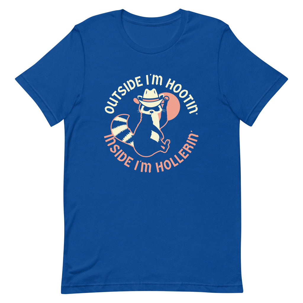 Outside I'm Hootin' Inside I'm Hollerin' Men's Signature Tee product image 5