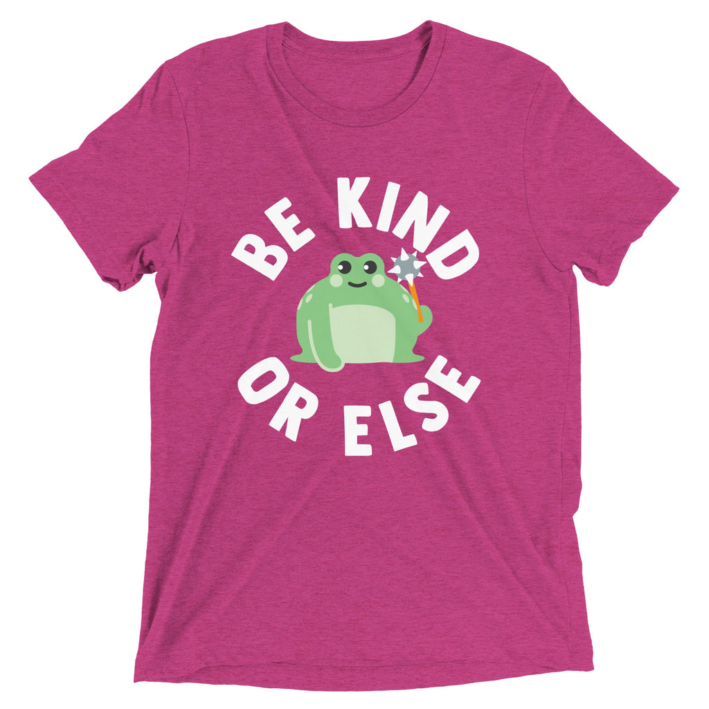 Be Kind Or Else Men's Tri-Blend Tee product image 4