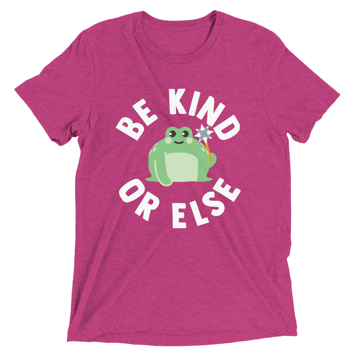 Be Kind Or Else Men's Tri-Blend Tee product image 4