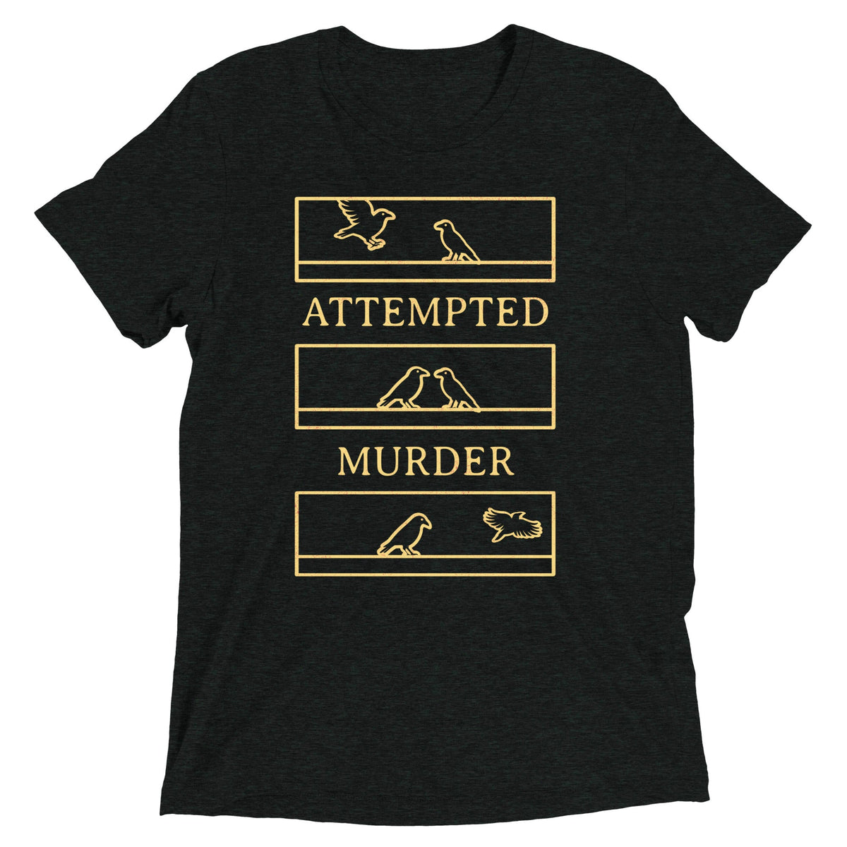 Attempted Murder Men's Tri-Blend Tee product image 1