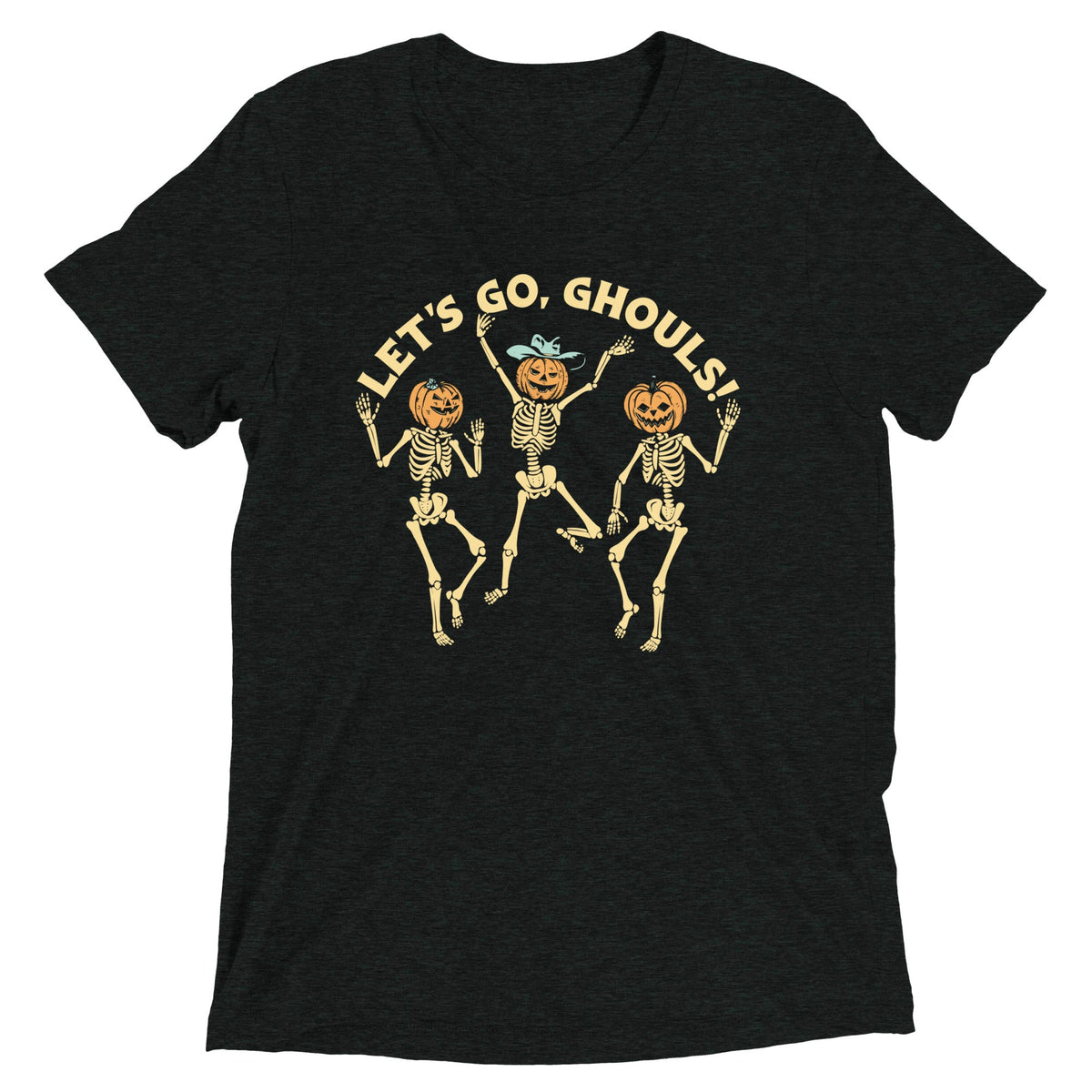 Let's Go, Ghouls! Men's Tri-Blend Tee product image 1