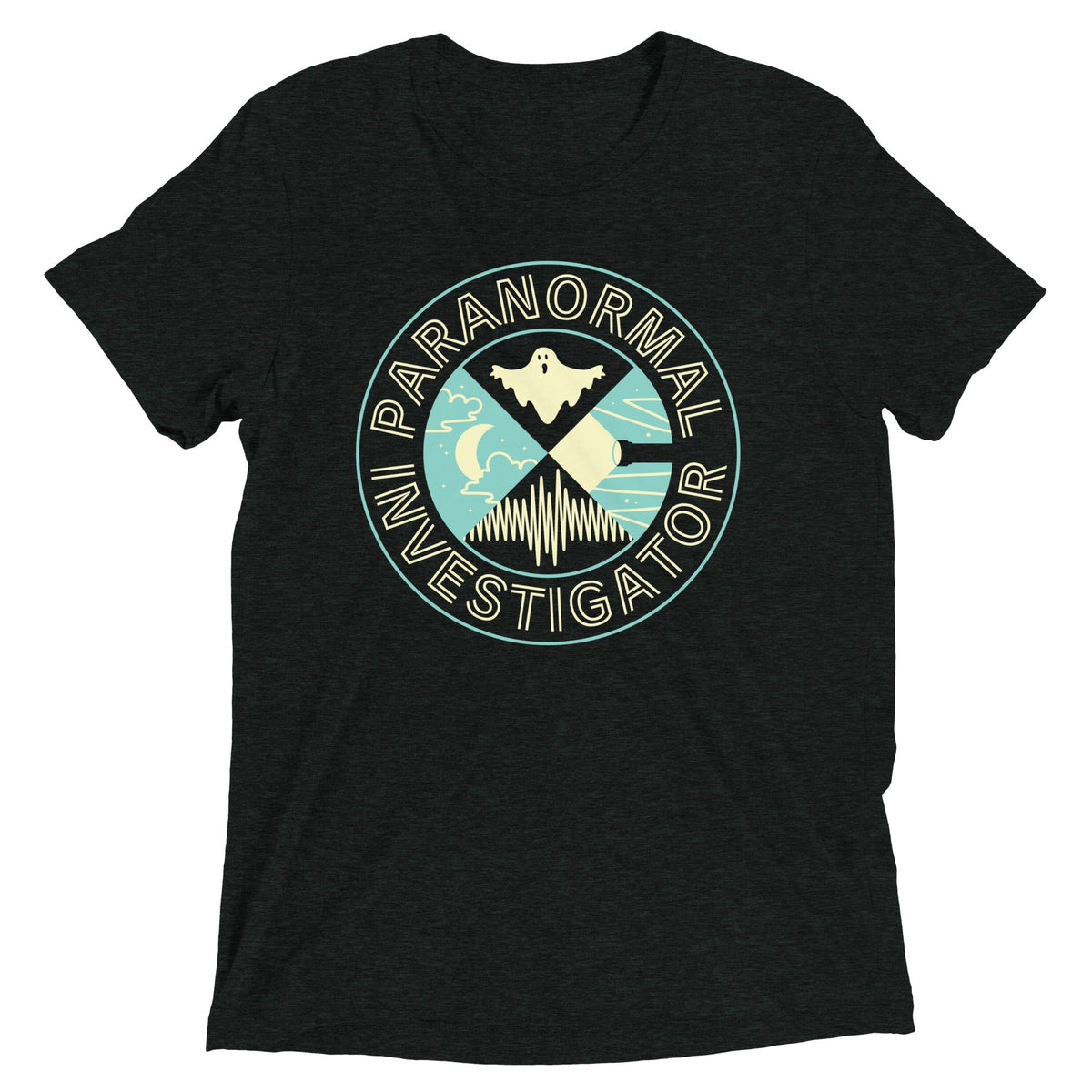 Paranormal Investigator Men's Tri-Blend Tee product image 1