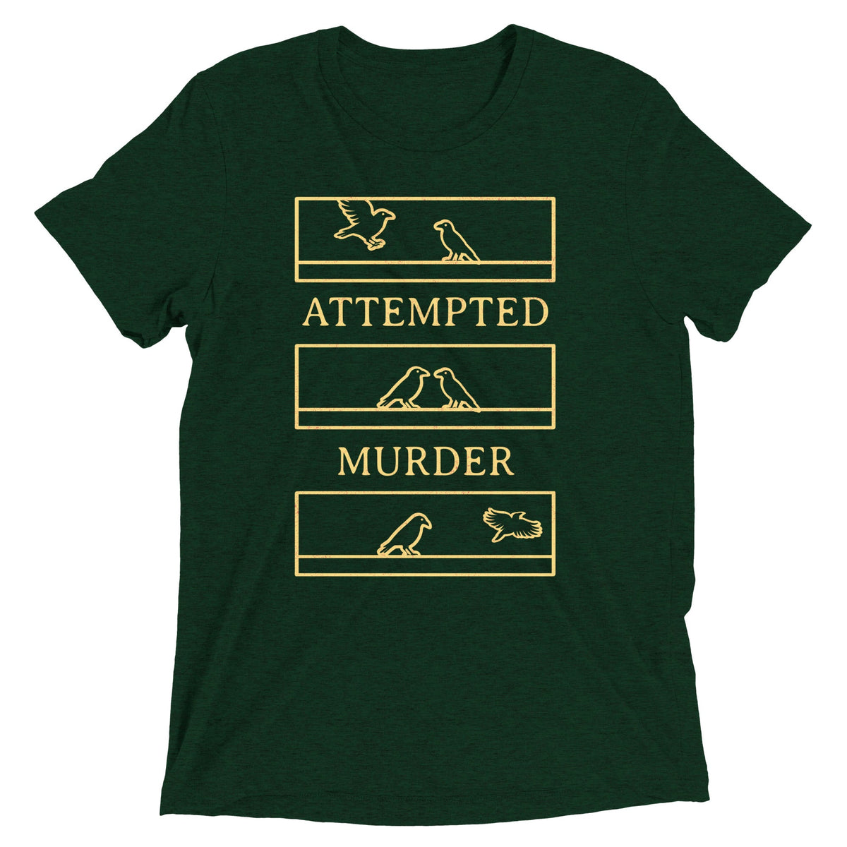 Attempted Murder Men's Tri-Blend Tee product image 2