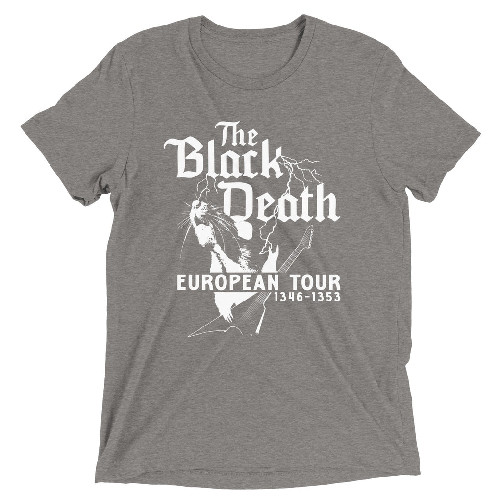 The Black Death European Tour Men's Tri-Blend Tee product image 5