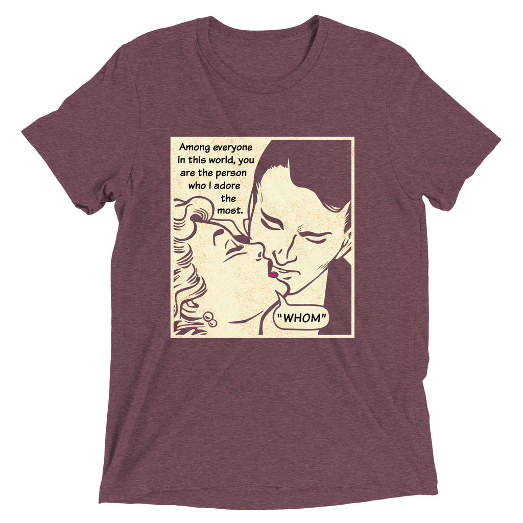 Whom I Adore The Most Men's Tri-Blend Tee product image 4
