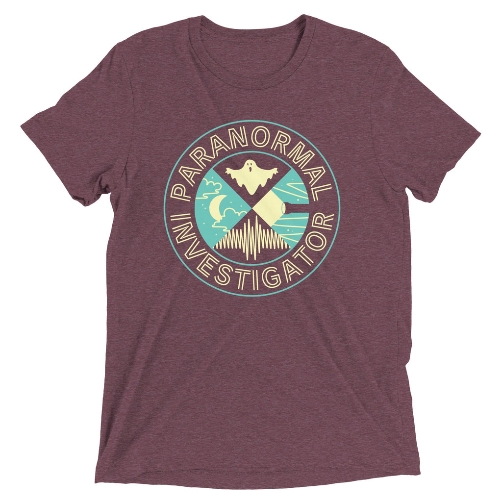 Paranormal Investigator Men's Tri-Blend Tee product image 4