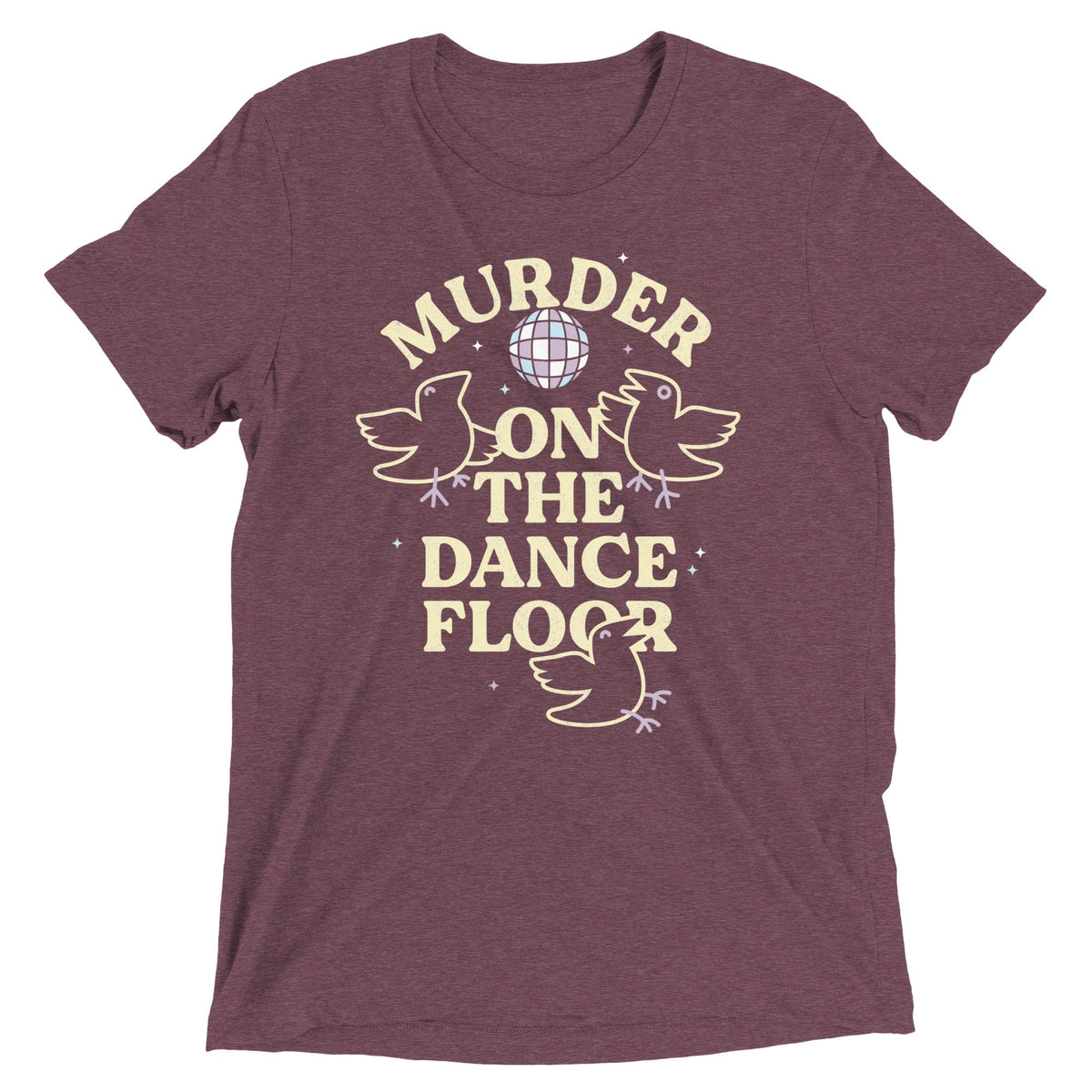 Murder On The Dance Floor Men's Tri-Blend Tee product image 4