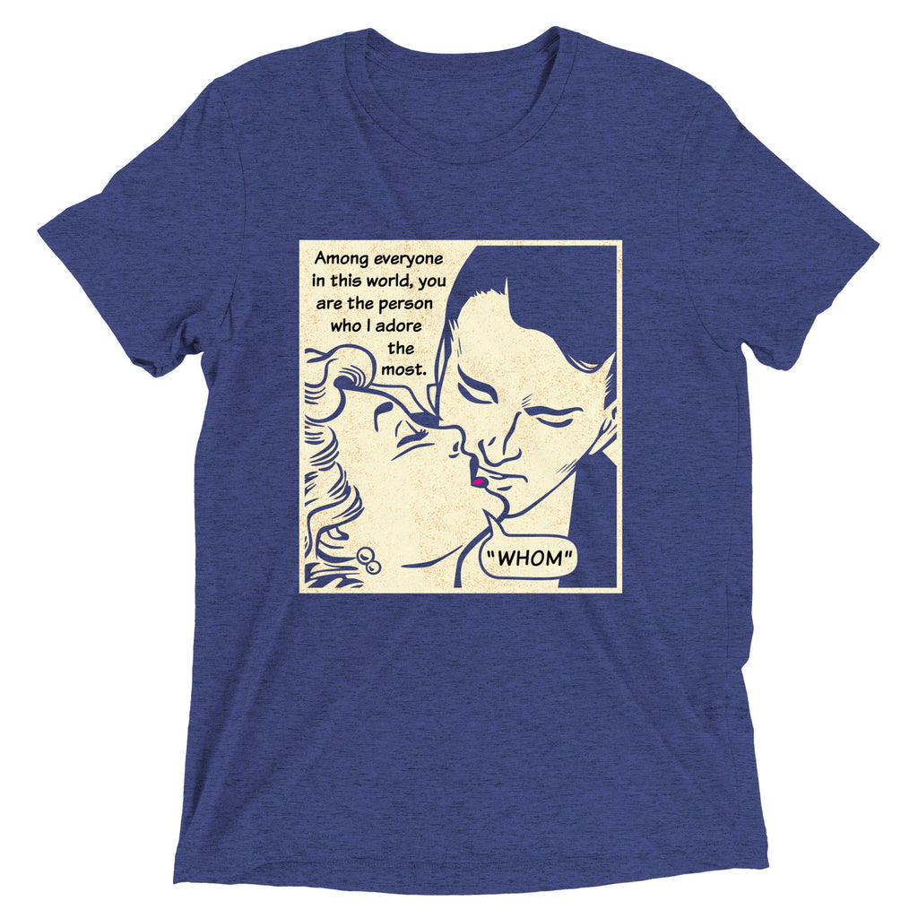 Whom I Adore The Most Men's Tri-Blend Tee product image 2