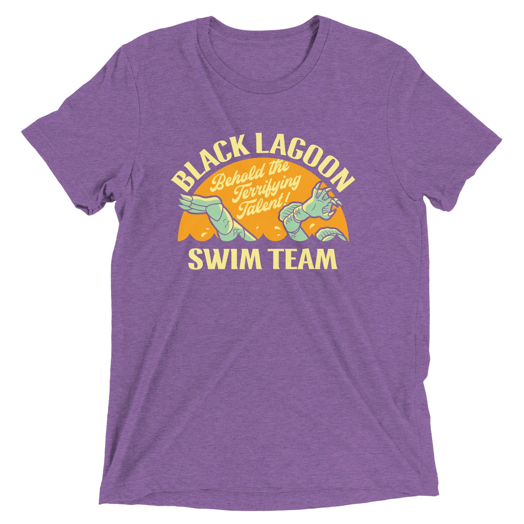 Black Lagoon Swim Team Men's Tri-Blend Tee product image 6